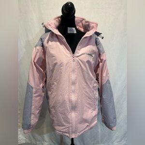 Women's Vintage Pink and Gray Jacket